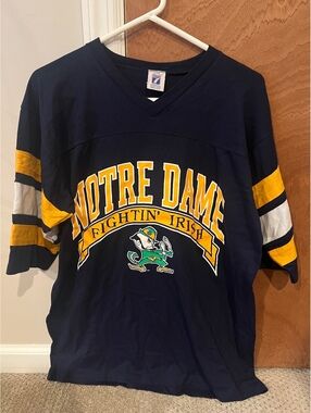 Vintage Logo 7 Notre Dame Fighting Irish T-Shirt